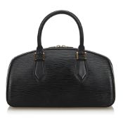 Louis Vuitton Epi Jasmine, the Jasmine features an epi leather body, rolled leather handles, a two-