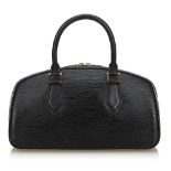 Louis Vuitton Epi Jasmine, the Jasmine features an epi leather body, rolled leather handles, a two-