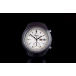 GENTLEMENS SEIKO AUTOMATIC CHRONOGRAPH WRISTWATCH, circular off white dial with baton hour markers