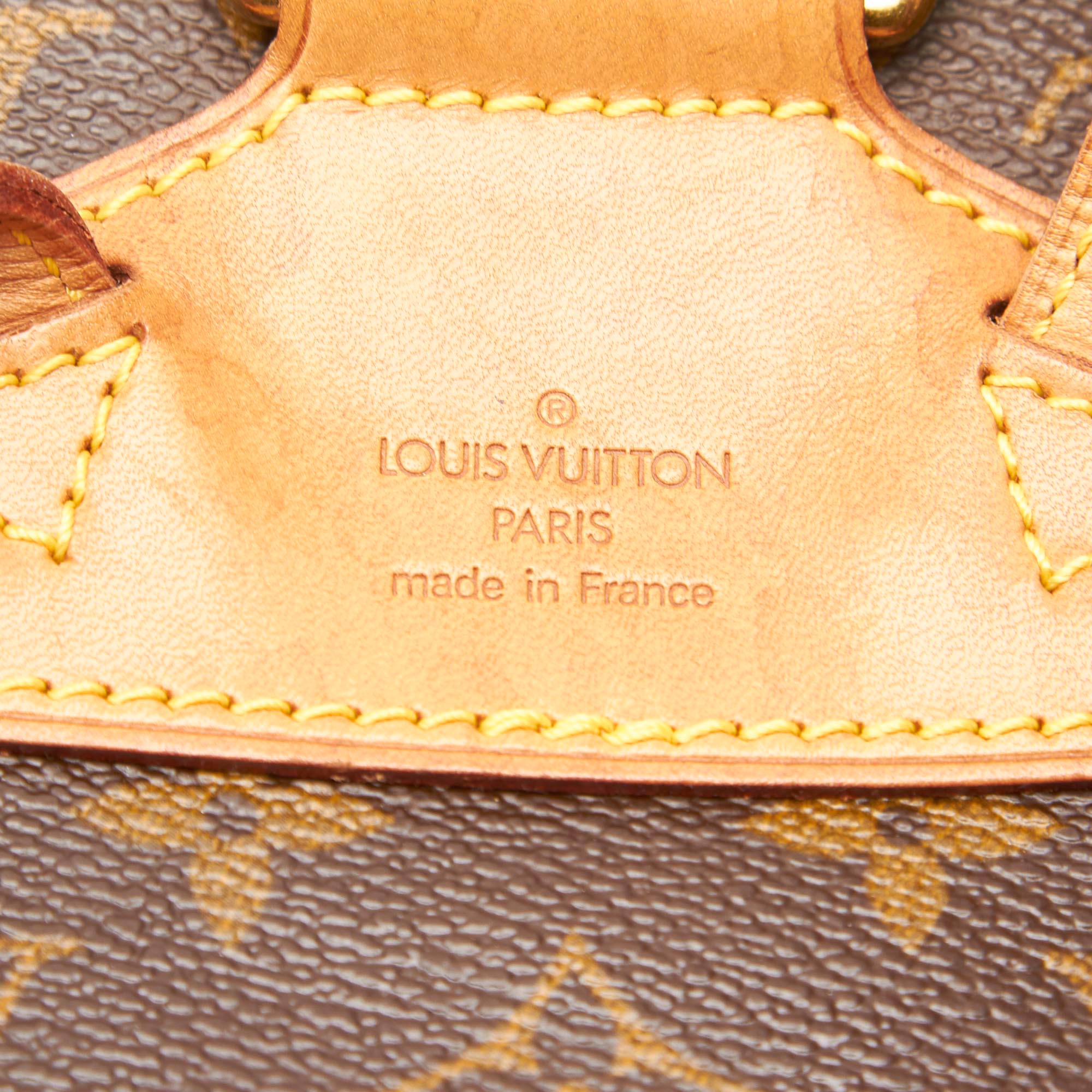 Louis Vuitton Monogram Montsouris MM Bag, the Montsouris MM features a monogram canvas body, a front - Image 6 of 9