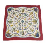 Hermes QuImporte le Flacon Silk Scarf, the QuImporte le Flacon scarf features a print on 100%