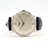 GENTLEMAN'S LONGINES MANUALLY WOUND ART-DECO NUMERALS, CIRCA. 1958, REF. 162 7088 1, MANUALLY