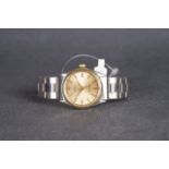 GENTLEMENS ROLEX X LINZ OYSTER PERPETUAL 'TWIN SIGNED' WRISTWATCH REF. 1002 CIRCA 1964/65,