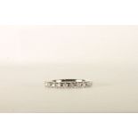 3 Quarter Diamond Eternity Ring, set with round brilliant cut diamonds totalling approximately 0.