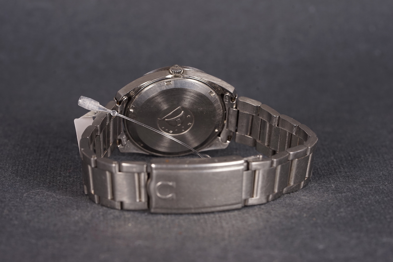 GENTLEMENS OMEGA SEAMASTER F300HZ WRISTWATCH, circular patina dial with silver hour markers and - Image 2 of 2