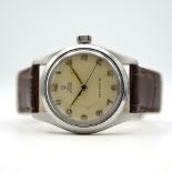 GENTLEMAN'S VINTAGE TUDOR OYSTER, REF. 7803, MANUALLY WOUND ETA 1182, TUDOR SHIELD LOGO, CIRCA.