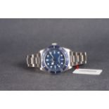 BRAND NEW GENTLEMENS TUDOR BLACK BAY 58 WRISTWATCH W/ BOX & PAPERS CIRCA 2020, circular blue dial