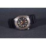 GENTLEMENS CITIZEN DIVERS 200M GN-4-S WRISTWATCH, circular back dial with large plot hour markers