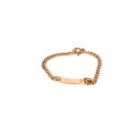 18ct ID bracelet 3.6g