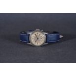 GENTLEMENS RALCO WRISTWATCH, circular two tone dial with arabic numeral hour markers and pencil
