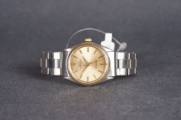 GENTLEMENS ROLEX X LINZ OYSTER PERPETUAL 'TWIN SIGNED' WRISTWATCH REF. 1002 CIRCA 1964/65,