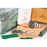 GENTLEMEN'S ROLEX OYSTER PERPETUAL SUBMARINER REFERENCE 16610 WITH BOX AND PAPERS CIRCA 2002,