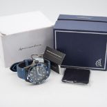 GENTLEMAN'S SPINNAKER WRECK BLUE AUTOMATIC, REF SP-5065-02, AUTOMATIC SEIKO NH35, CIRCA. 2020 WITH