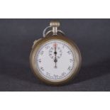 VINTAGE WWI MILITARY MKII 8054 TIMER CIRCA 1919, circular white dial with arabic numeral markers and