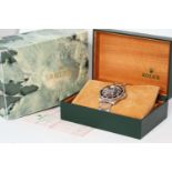 VINTAGE ROLEX OYSTER PERPETUAL SUBMARINER REFERENCE 5513 WITH BOX, SERVICE RECEIPT AND SPARE LINK