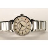 LADIES CONCORD IMPRESARIO WRISTWATCH, circular mother of pearl dial, diamond set inner ring,