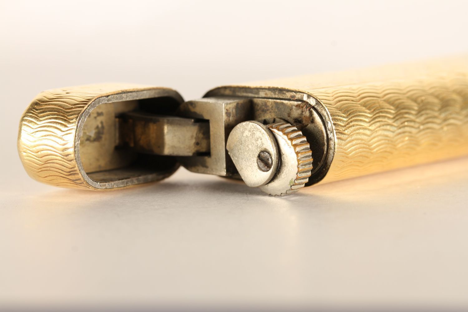 Cartier Lighter, gold patterned design, approximate length 7cm - Image 4 of 4