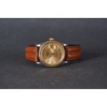 GENTLEMENS ROLEX OYSTER PERPETUAL DATEJUST STEEL & GOLD WRISTWATCH REF. 1601 CIRCA 1961, circular