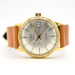 *TO BE SOLD WITHOUT RESERVE* GENTLEMAN'S VINTAGE ROTARY AVENGER DATE, REF. 2850 34MM GOLD PLATED
