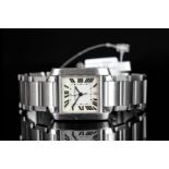 MID SIZE CARTIER TANK FRANCAISE WRISTWATCH REF. 2302