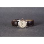 GENTLEMENS ROLEX OYSTER SPEEDKING PRECISION WRISTWATCH REF. 6506 CIRCA 1950-60, circular cream