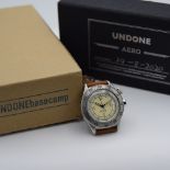 *TO BE SOLD WITHOUT RESERVE* GENTLEMAN'S UNDONE AERO SCIENTIFIC, AUGUST 2020 BOX & PAPERS, AUTOMATIC