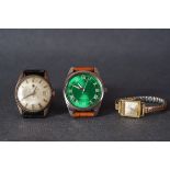 GROUP OF ROAMER WRISTWATCH, two gentlemen's roamer wristwatches including a vanguard, one ladies