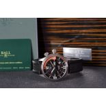 GENTLEMENS BALL AUTOMATIC DAY DATE CHRONOGRAPH WRISTWATCH W/ BOX & PAPERS REF. 7811931, circular