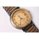 LADIES GOLD PLATED OMEGA WRISTWATCH