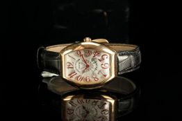 GENTLEMEN'S FRANCK MULLER HEART 18CT ROSE GOLD WRISTWATCH REF. 5002 M QZ