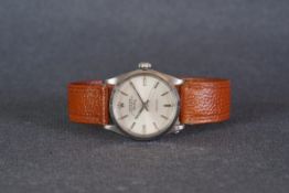 GENTLEMENS ROLEX OYSTER PERPETUAL AIR KING PRECISION WRISTWATCH REF. 5500 CIRCA 1964, circular