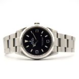 GENTLEMAN'S ROLEX EXPLORER 1, REF. 114270, SOLID END LINKS, D SERIAL CIRCA. 2005/06, 36MM STEEL