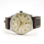 GENTLEMAN'S VINTAGE GIRARD-PERREGAUX REF. 4427, 31MM STAINLESS STEEL, MANUALLY WOUND CAL. 05 HU 639,