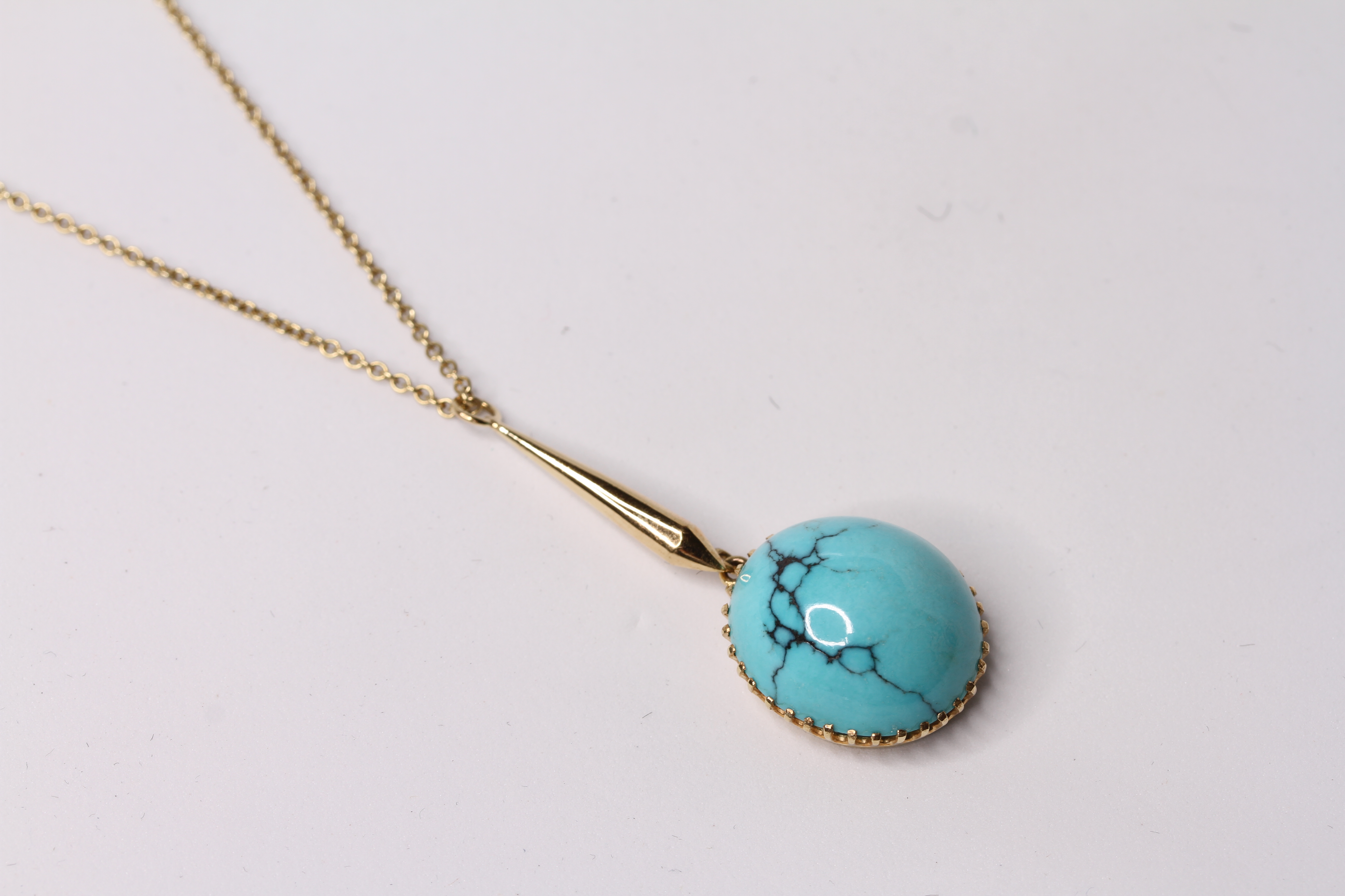 Vintage Turquoise Pendant