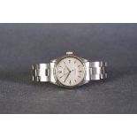 UNUSUAL GENTLEMENS ROLEX OYSTER PEREPTUAL 'HONEYCOMB' WRISTWATCH REF. 6286, circular off white