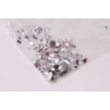 Parcel of Loose Mixed Stones, including cubic zirconia, amethyst, peridot, ruby, emerald,