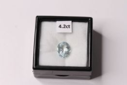 4.2ct Aquamarine