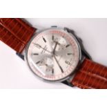 VINTAGE ORIOSSA SWISS CHRONOGRAPH WRISTWATCH CIRCA 1960S, chrome case, manual 17 jewel lever