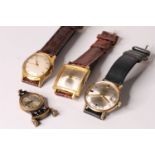 *TO BE SOLD WITHOUT RESERVE* 4x Vintage watches including;