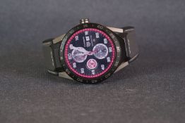 GENTLEMENS TAG HEUER X INTEL CONNECTED B WRISTWATCH W/ BOX & CHARGING EQUIPTMENT REF. SAR8A80,