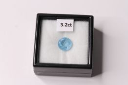 3.2ct Aquamarine