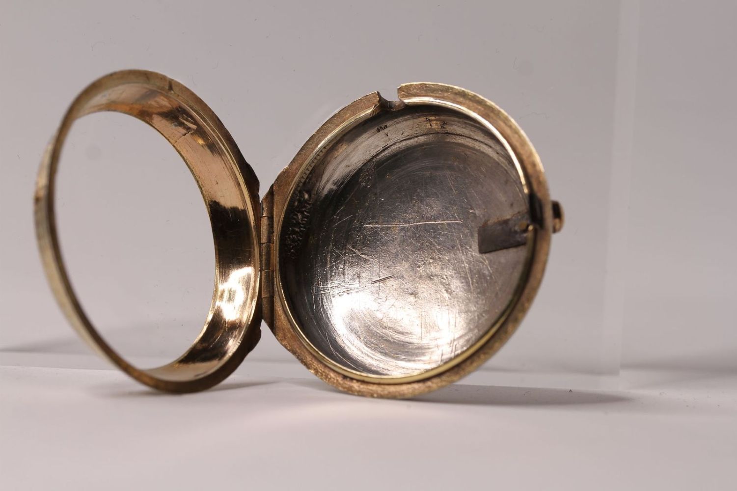 18TH CENTURY PAIR CASED VERGE FUSEE POCKET WATCH - Image 2 of 9