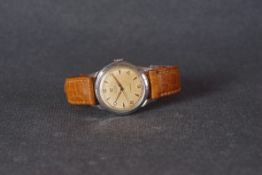 GENTLEMENS CYMA TRIPLEX CYMAFLEX HONEYCOMB WRISTWATCH CIRCA 1950-59, circular patina honeycomb