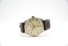 GENTLEMAN'S VINTAGE GIRARD-PERREGAUX REF. 4427, 31MM STAINLESS STEEL, MANUALLY WOUND CAL. 05 HU 639,