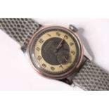 GENTLEMENS ETERNA AUTOMATIC BUMPER WRISTWATCH CIRCA 1940S