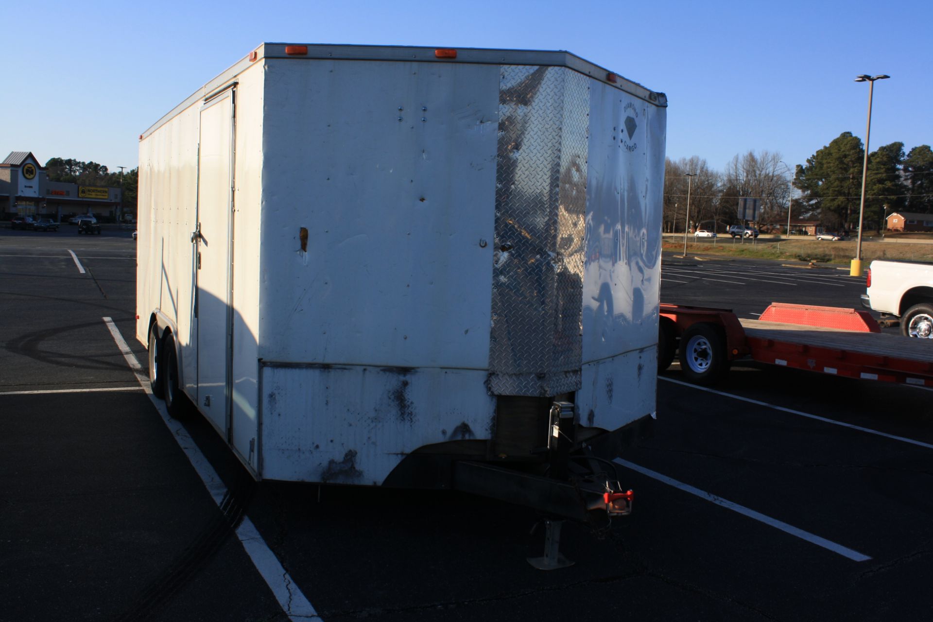 DIAG 2014 Diamond Cargo Trailer Enclosed Dual Axle V-Nose# 53NBE1822E1022951 - Image 4 of 7