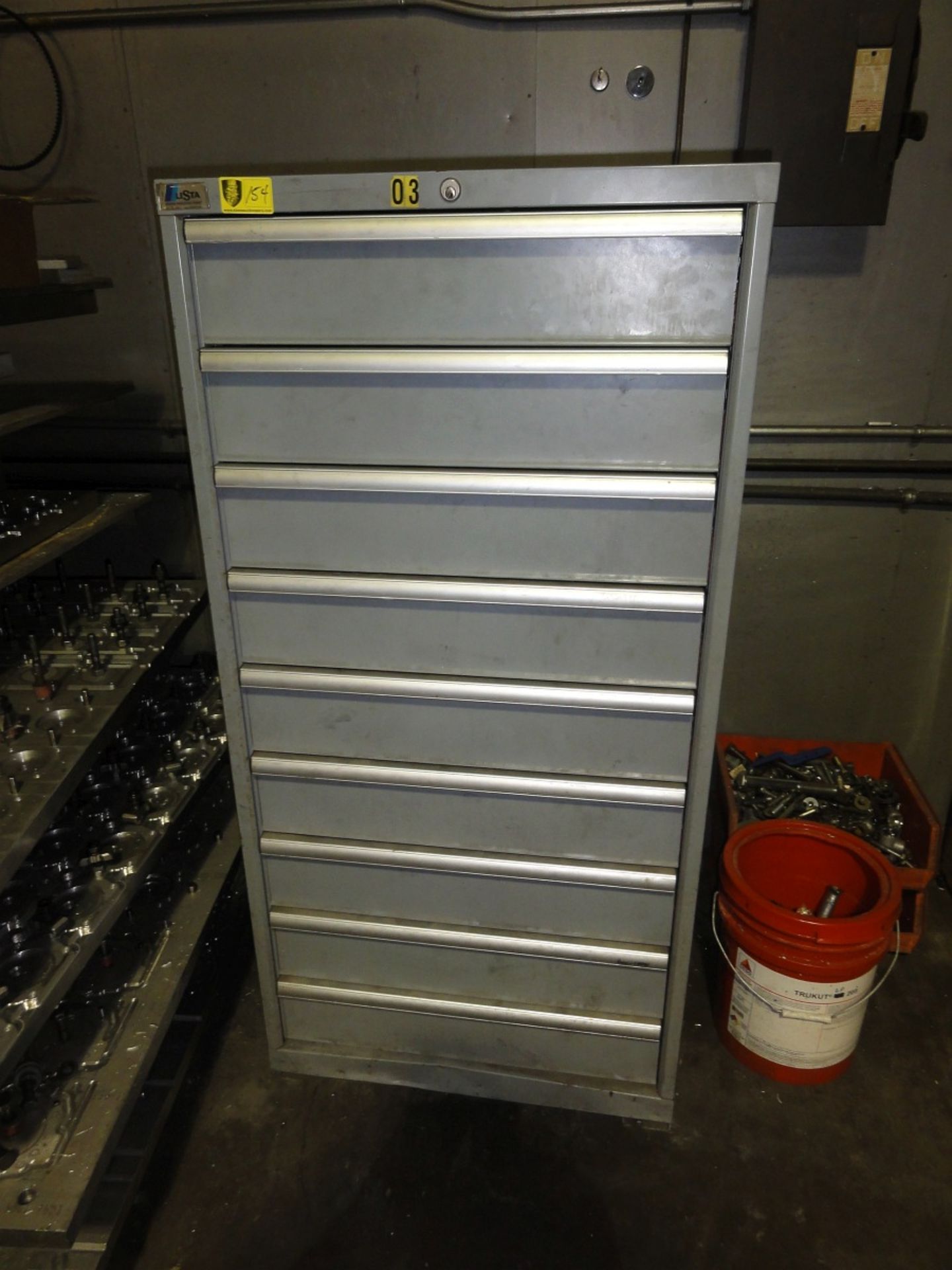 9-drawer Lista Tool Cabinet