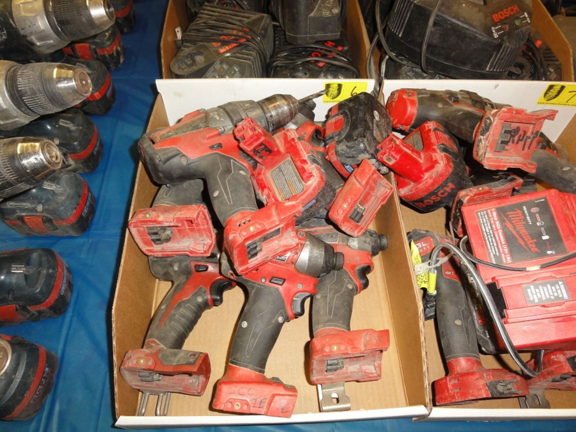 Lot of Misc Milwaukee Drills