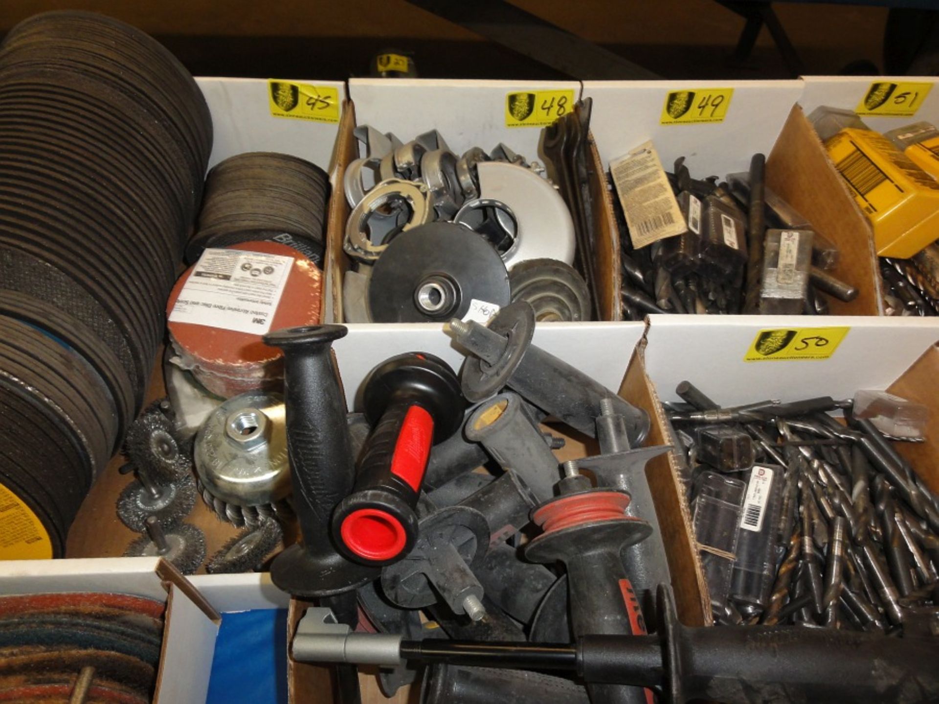 Lot of Grinder Handles & Guards - Image 2 of 2