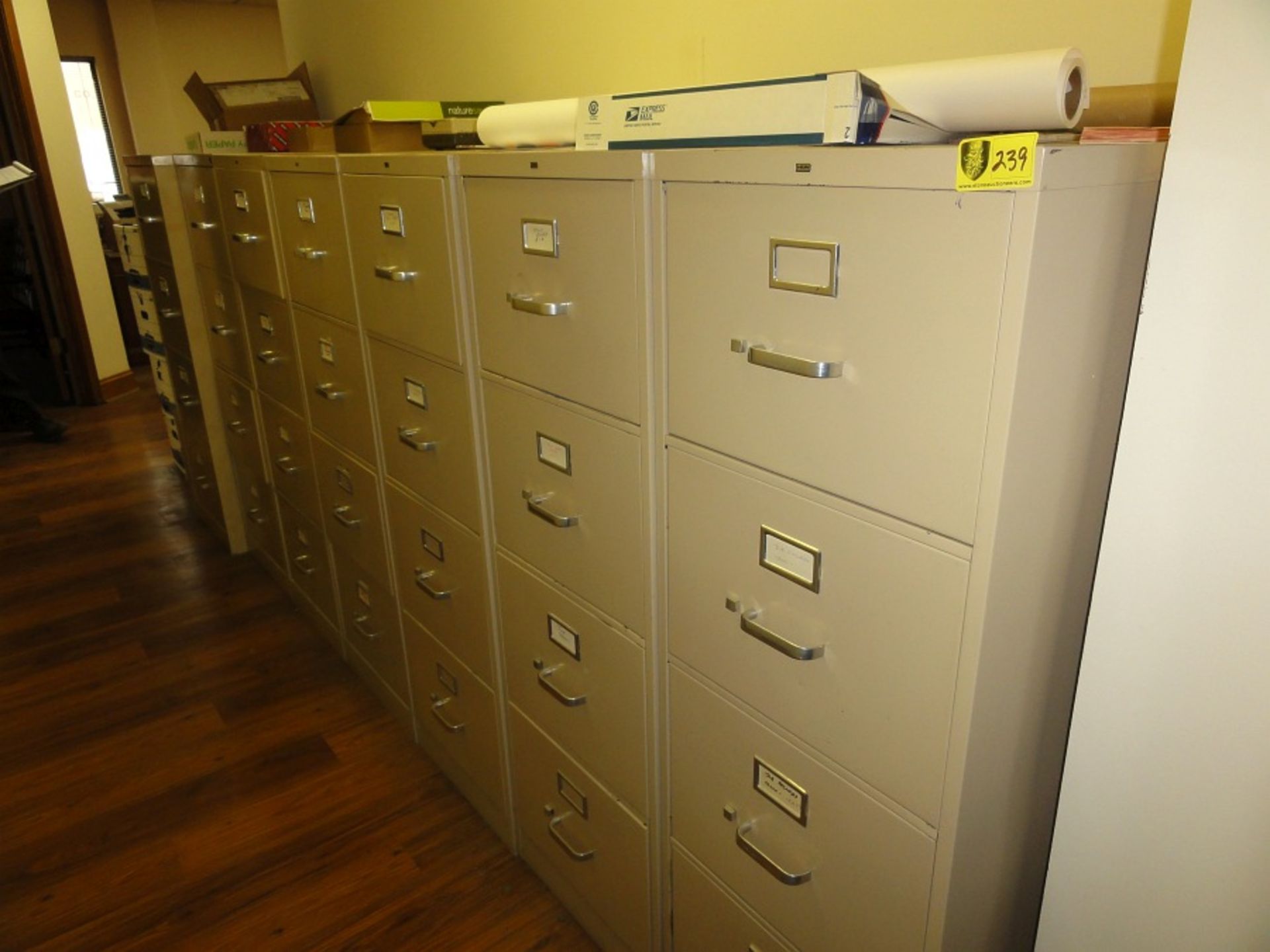 4-Drawer Filing Cabinets - Image 2 of 2